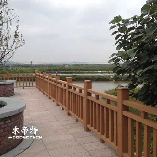 7 inch wide composite decking provides a spacious surface design for comfortable outdoor living areas