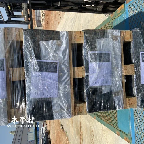 Composite outdoor wall panels create attractive exterior designs with wood like appearance