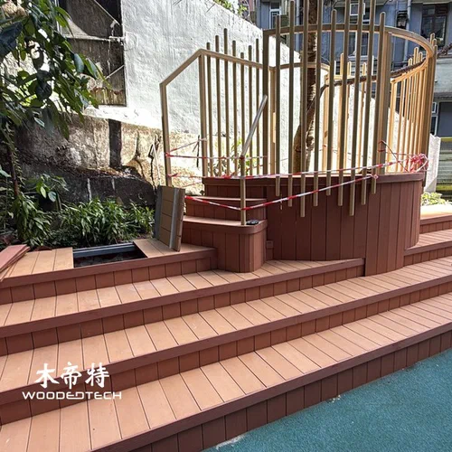capped decking composite decking board offers enhanced surface protection for outdoor applications