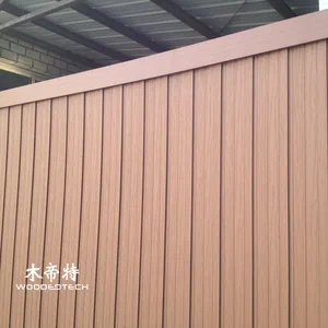 Anti-UV WPC Eksterior Wall Cladding untuk Perlindungan Fasad Lama-Lasting