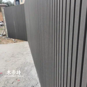 Contemporary Grey WPC Panel for Exterior & Interior Wall Cladding