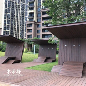 Creative Backyard Ideas: using composite decking for fence & Privacy Screens