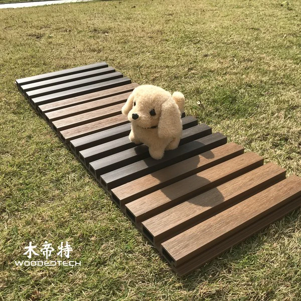 Exterior WPC Fluted Panel for Modern Decorative Building Facades