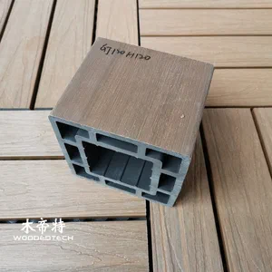 Outdoor kitchen composite decking provides stylish and practical flooring solutions for open air spaces