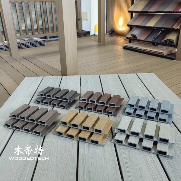Composite decking light grey provides a modern color choice for stylish outdoor living spaces