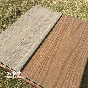 Grooved Edge Capped Composite Decking Board for Hidden Fastener Systems