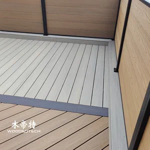 Heavy-Duty 1x2 composite decking Boards for Outdoor Framing