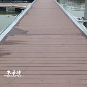 Composito di decking a fibra di prestazioni e alternative WPC top