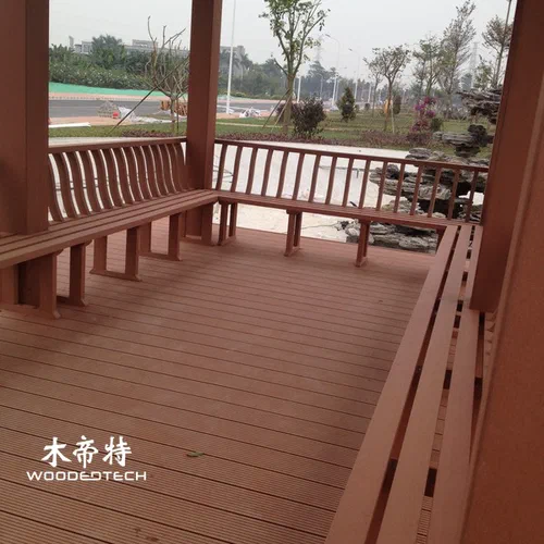 3D Embossed Decking with Realistic Wood Grain and Long Lasting Performance