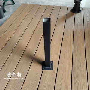 composite decking framework provides a stable foundation system for outdoor deck installation
