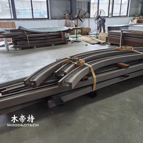 WPC co extrusion decking offers enhanced surface protection with modern outdoor flooring designs