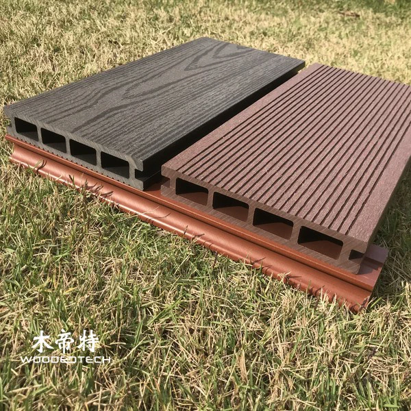 Interlocking Composite Wood Decking Squares for Easy DIY Installation