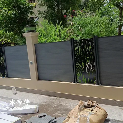 Colonna tubo WPC per progetti di costruzione all'aperto decorativi e strutturali