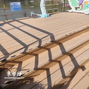 Premium Plastic Floor Wood Decking for All-Weather Outdoor Flooring