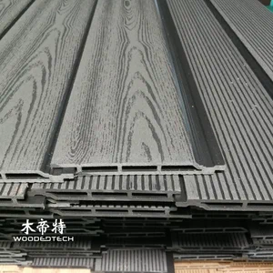 光滑的黑色塑料木材:用于罢工设计的现代复合材料