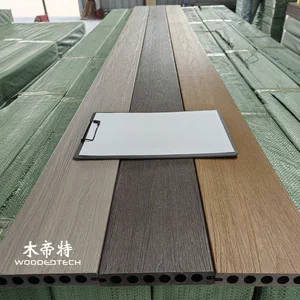 Standard Size composite deck boards 12 ft for Seamless Installation
