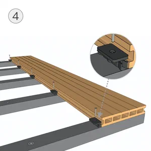 Step-by-Step Guide on how to install capped composite decking