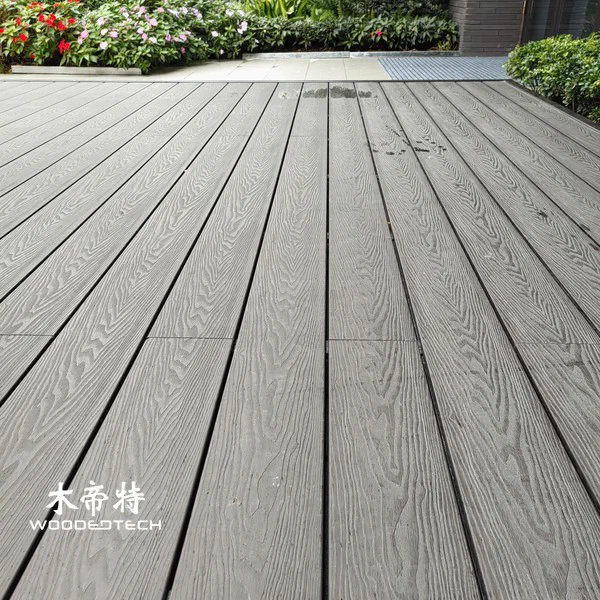 Waterproof Composite Decking with Water Channel for Effective Drainage
