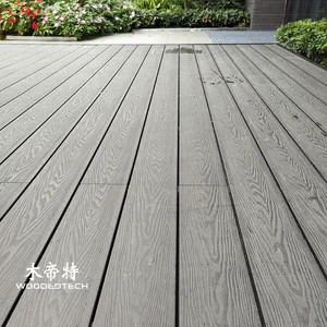 Waterproof Composite Decking with Water Channel for Effective Drainage