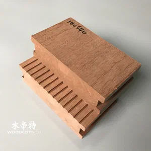 40mm Heavy-Duty Solid Composite Deck Boards D14040S with Superior Strength