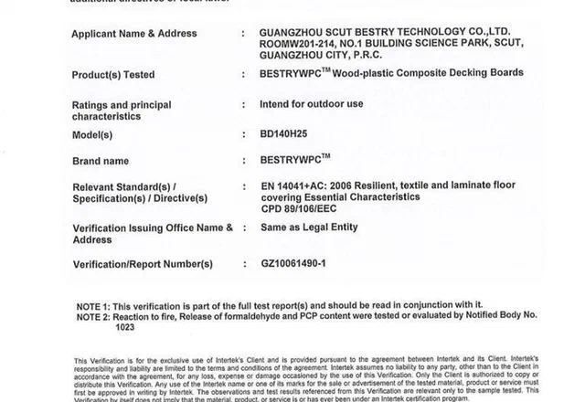 CE certification
