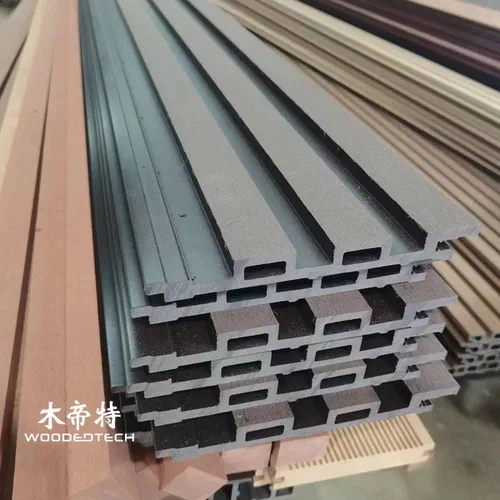 Classic Fluted 3d wpc wall panel Q18620 | Ultimate Wood Texture & 3D Effect