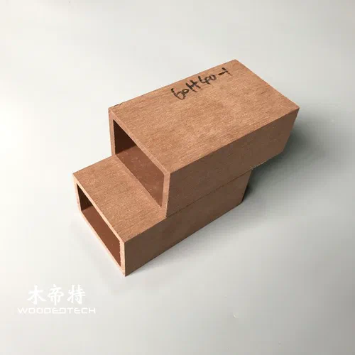 Compact Plastic Wood Composite Louver L6040: Versatile Profile for Outdoor Renovation
