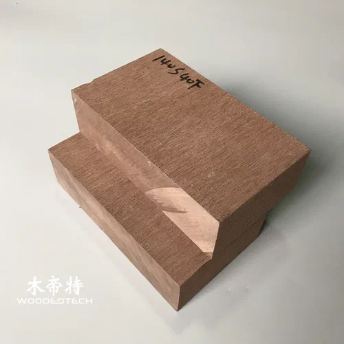 D14040-2S Square Solid Composite Deck Boards Without Side Grooves for Outdoor Decking