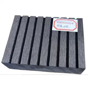 D14040-3S 40mm Thick Square Solid Plastic Wood Composite Flooring Without Side Grooves