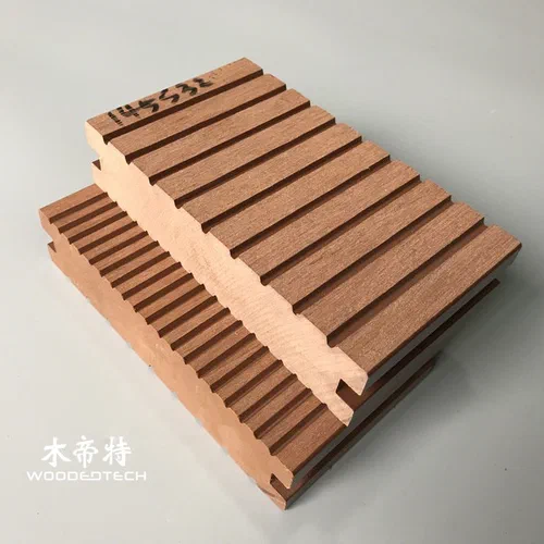 D14532S Solid Outdoor WPC Decking Delivers Premium Strength Durability and Long Service Life