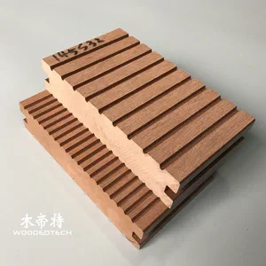 D14532S Solid Outdoor WPC Decking offre una durata di forza premium e una lunga durata
