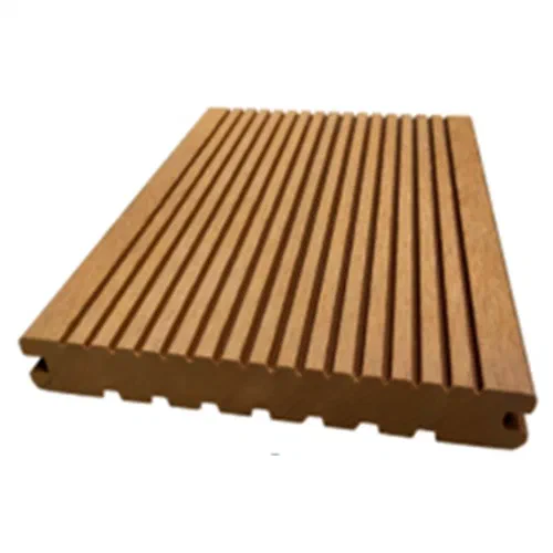 D15023S wpc outdoor decking floor with double side anti slip grooves provides classic durability and reliable outdoor performance