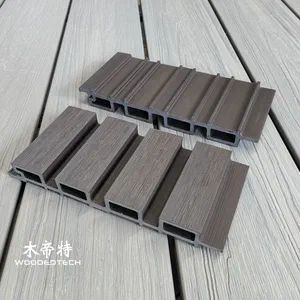 直接来自WPC墙板厂 | 奢华核桃深色长笛GQ22725，效果令人炎拂