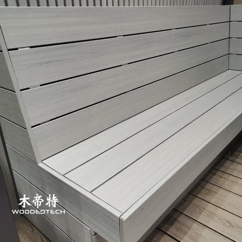 Ergonomic Composite Deck Bench with Superior Comfort and Warm Touch Feel