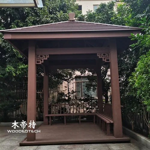 عرشه WPC برای آلاچیق؛ روستیک و طبیعی—بدون نیاز به رنگآمیزی یا نگهداری