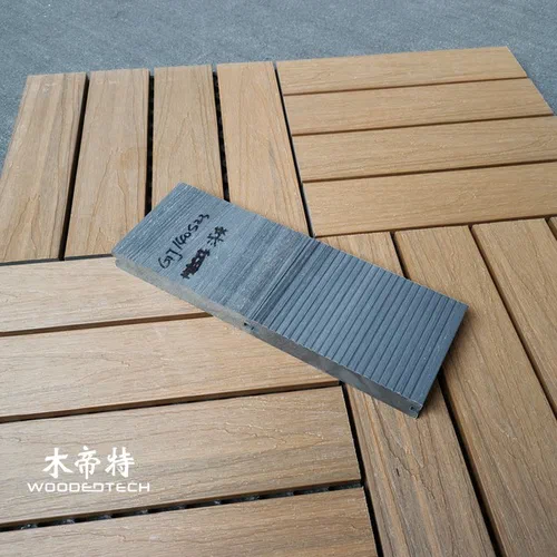 GD14023S Composite Deck Materials Feature a Solid Structure and Side Grooves for Better Adaptability in Extremely Cold Climates