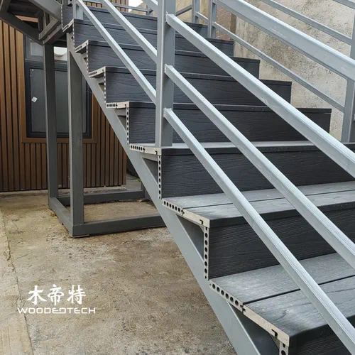 Integrated Deck Composite Stairs Solution Matching the Main Decking Design