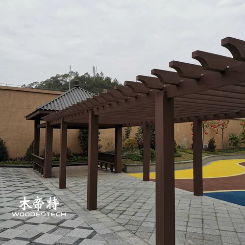 Maintenance-Free Wood Plastic Composite Pergola from China Factory