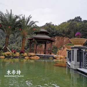Premium Hexagonal and Double-Tier WPC Pavilion for Luxury Outdoor Spaces