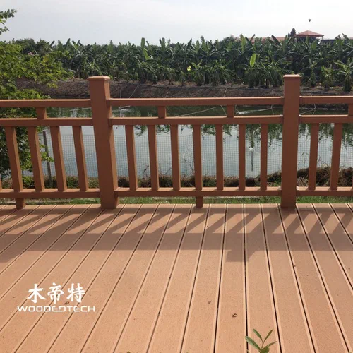 Waterproof & UV-Resistant Plastic Wood Deck Railing