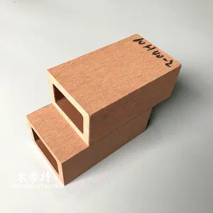 Louveur en plastique de bois L6040-2 pour garde-corps et grilles de persienne décoratives extérieures
