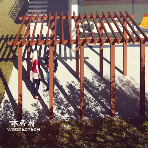 wpc pergola material A full range of accessories and custom fabrication services available